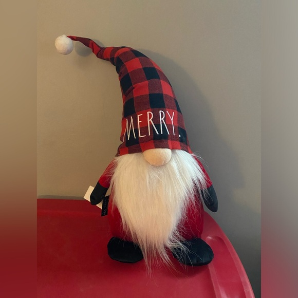 Rae Dunn Christmas Gnome ( MERRY ) - Picture 1 of 3